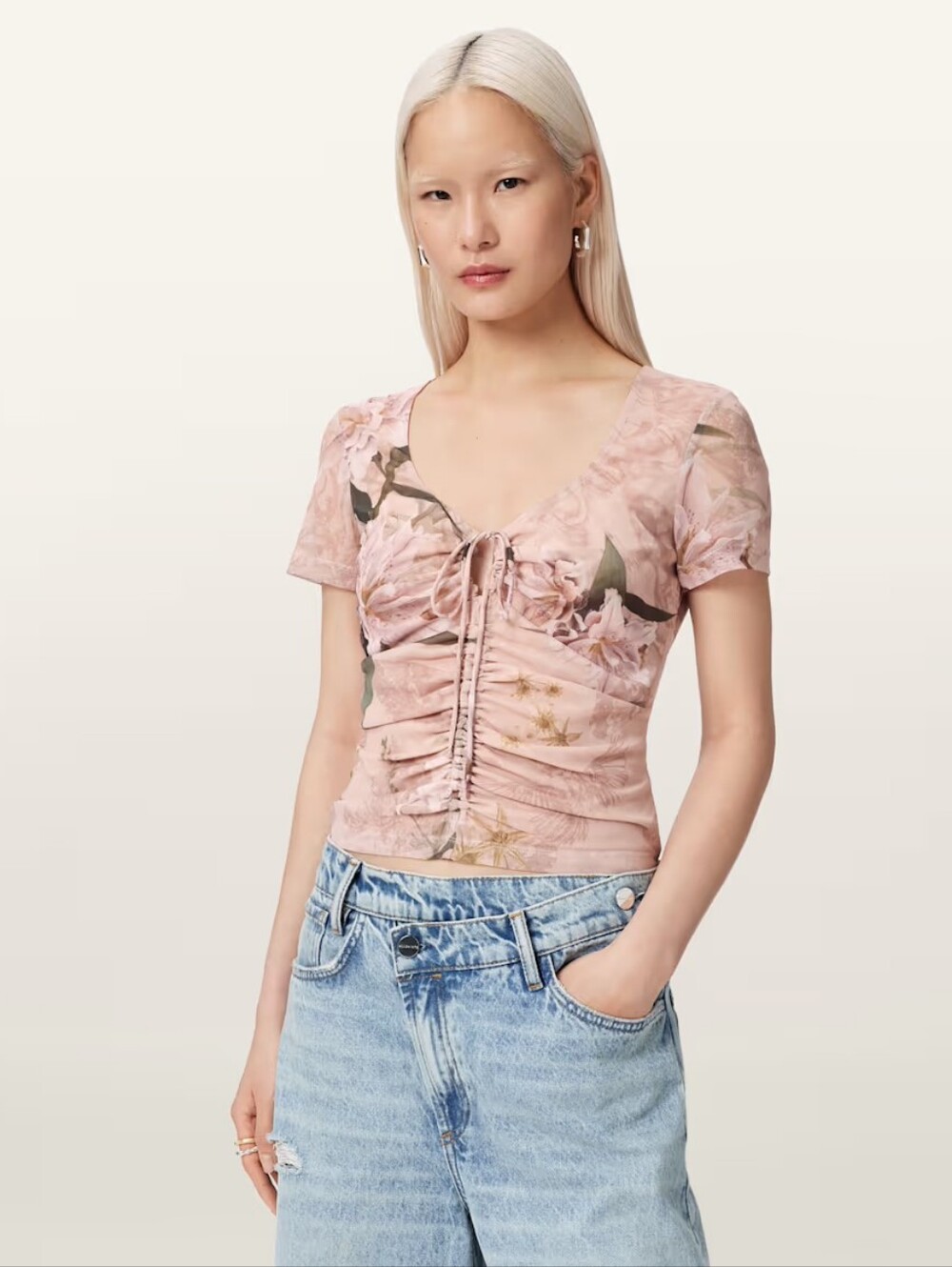 NWT All Saints Gabby Top